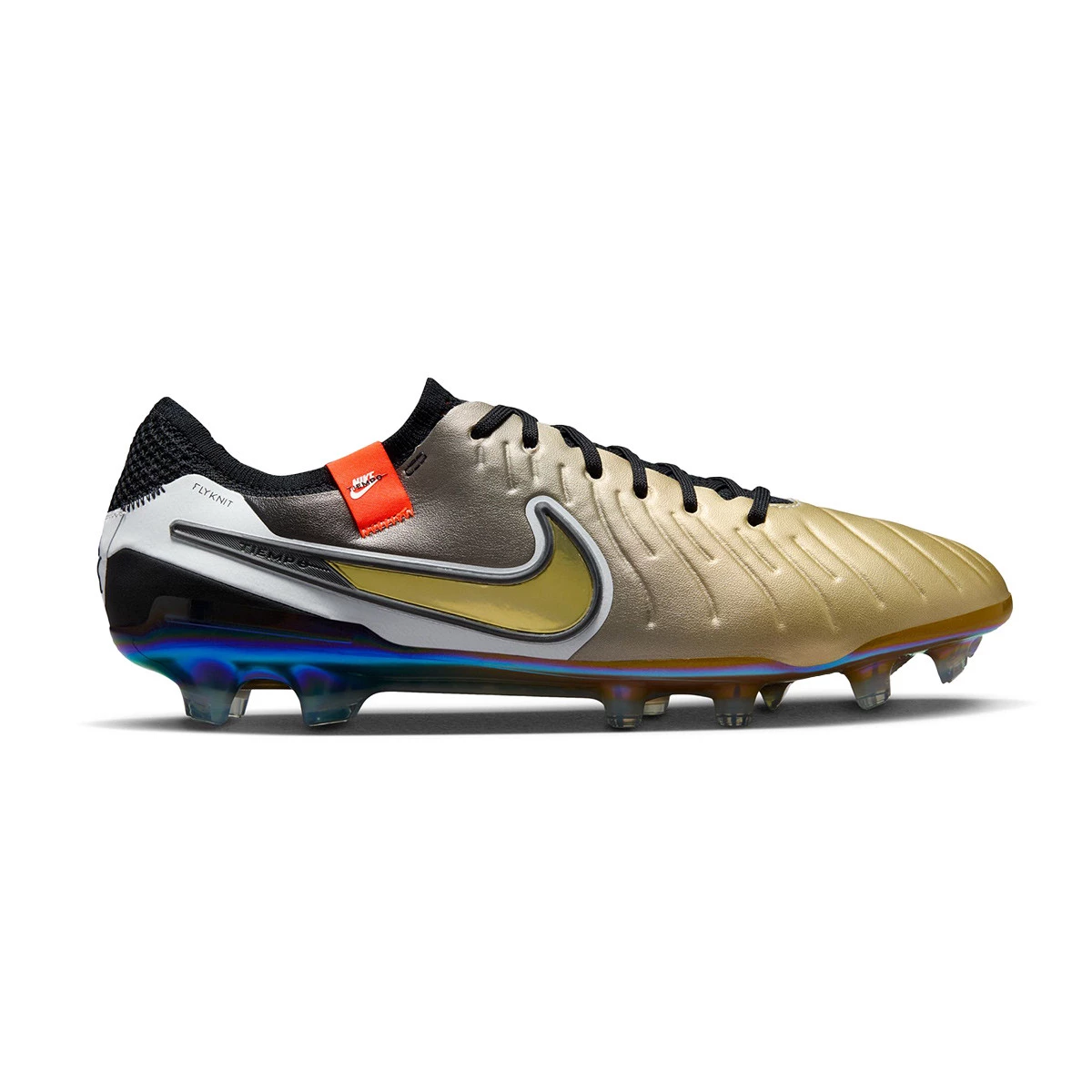 Zapatos de fútbol Nike Tiempo 10 Elite FH FG SE Mtlc Gold Silk ...