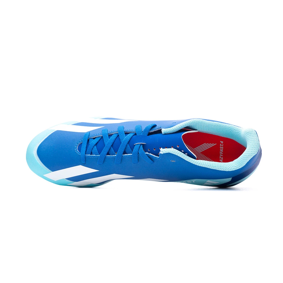 adidas Performance X CRAZYFAST - Botas de fútbol multitacos - bright royal  cloud white solar red/azul 